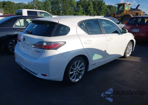 2013 Lexus Ct 200H 200 из США, поврежденный, VIN JTHKD5BH3D2130375
